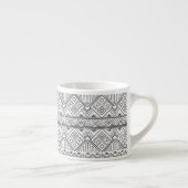 Abstract Geometrisch Aztec Patroon 2 Espresso Kop (Rechts)