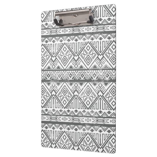 Abstract Geometrisch Aztec Patroon 2 Klembord (Links)