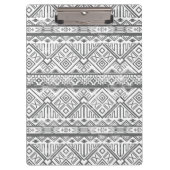 Abstract Geometrisch Aztec Patroon 2 Klembord (Voorkant)