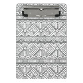 Abstract Geometrisch Aztec Patroon 2 Mini Klembord (Voorkant)