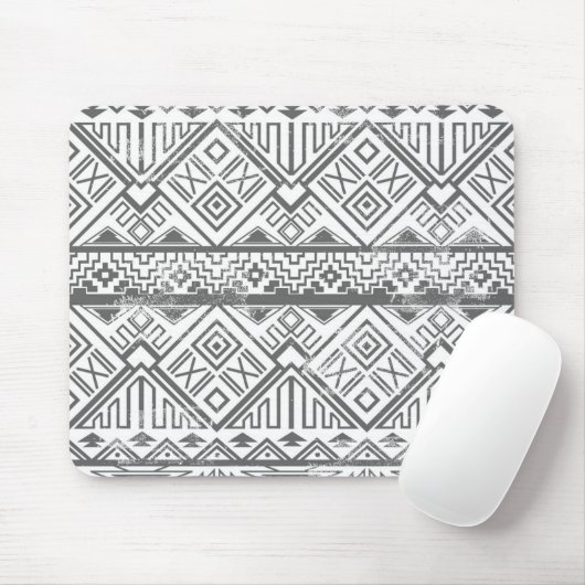 Abstract Geometrisch Aztec Patroon 2 Muismat (Met muis)