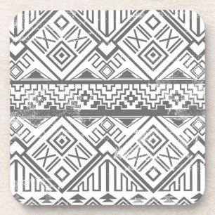 Abstract Geometrisch Aztec Patroon 2 Onderzetter