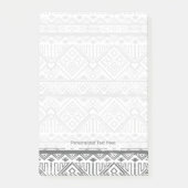 Abstract Geometrisch Aztec Patroon 2 Post-it® Notes (Voorkant)