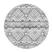 Abstract Geometrisch Aztec Patroon 2 Snijplank (Voorkant)