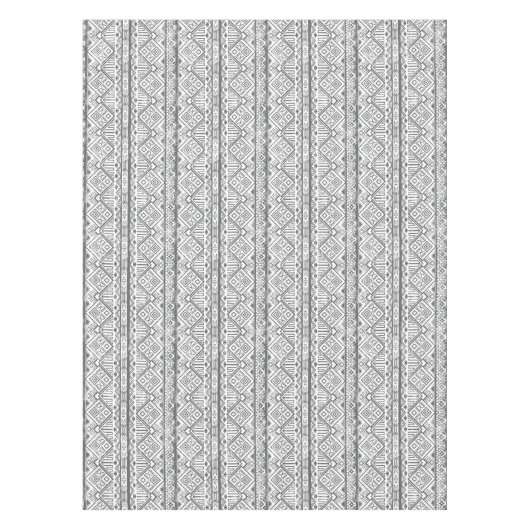 Abstract Geometrisch Aztec Patroon 2 Tafelkleed (Voorkant)