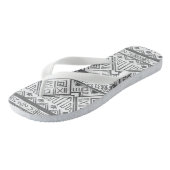 Abstract Geometrisch Aztec Patroon 2 Teenslippers (Schuin)