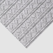 Abstract Geometrisch Aztec Patroon 2 Tissuepapier (Detail)