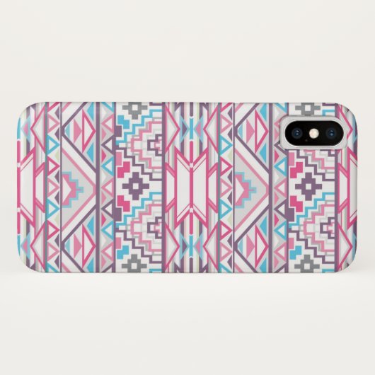 Abstract Geometrisch Aztec Patroon 3 Case-Mate iPhone Case (Achterkant (horizontaal))