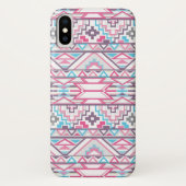 Abstract Geometrisch Aztec Patroon 3 Case-Mate iPhone Case (Achterkant)