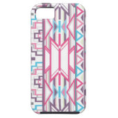 Abstract Geometrisch Aztec Patroon 3 Case-Mate iPhone Case (Achterkant)