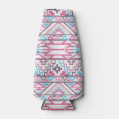 Abstract Geometrisch Aztec Patroon 3 Flesjeskoeler (Voorkant)