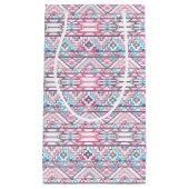 Abstract Geometrisch Aztec Patroon 3 Klein Cadeauzakje (Voorkant)