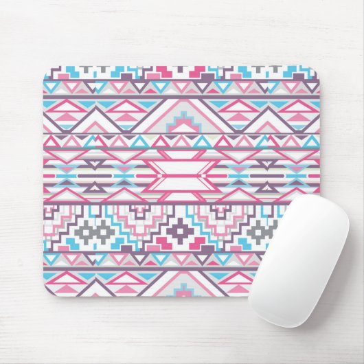 Abstract Geometrisch Aztec Patroon 3 Muismat (Met muis)