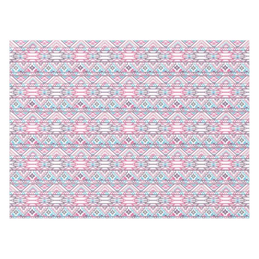 Abstract Geometrisch Aztec Patroon 3 Tafelkleed (Voorkant (Horizontaal))