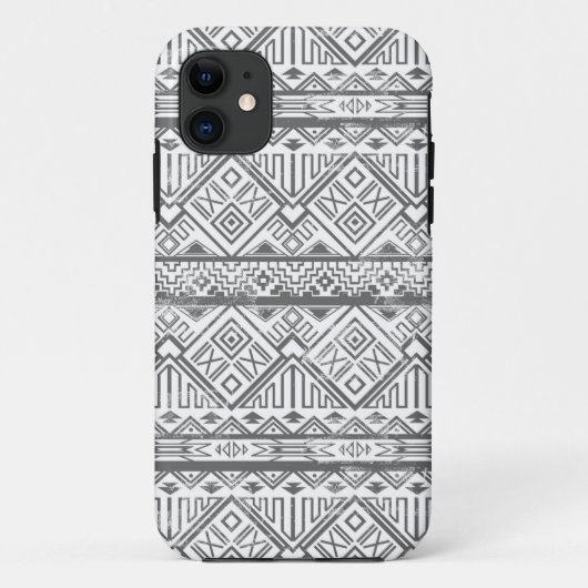 Abstract Geometrisch Azteek Patroon 2 Case-Mate iPhone Case (Achterkant)