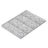 Abstract Geometrisch Azteek Patroon 2 Notitieboek (Linkerzijde)