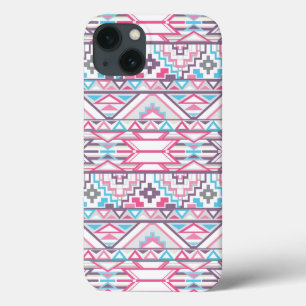 Abstract Geometrisch Azteek Patroon 3 iPhone 13 Hoesje