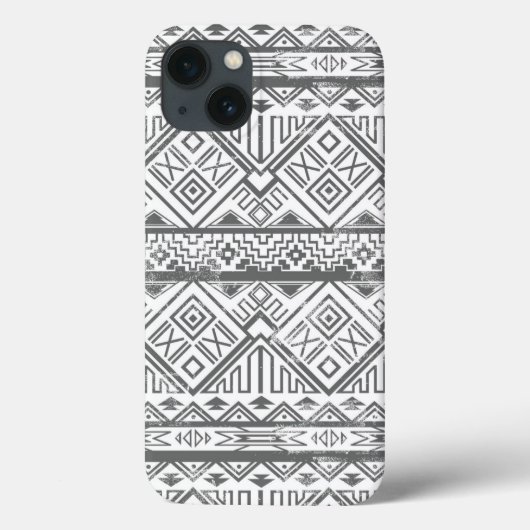 Abstract Geometrisch Azteeks Patroon 2 Case-Mate iPhone Case (Achterkant)