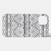 Abstract Geometrisch Azteeks Patroon 2 Case-Mate iPhone Case (Achterkant (horizontaal))