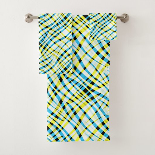 Abstract, geometrisch bad handdoek (Insitu)