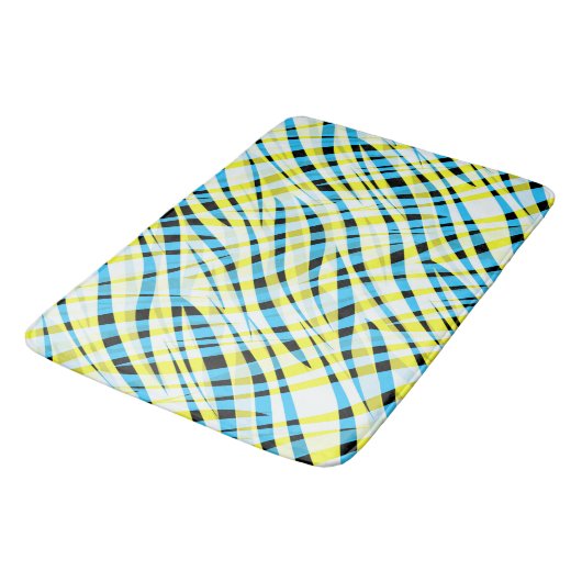 Abstract, geometrisch badmat (Gekanteld)
