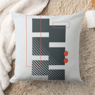 Abstract Geometrisch Blokpatroon Kussen