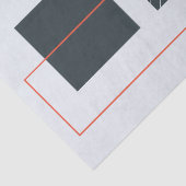 Abstract Geometrisch Blokpatroon Tissuepapier (Detail)