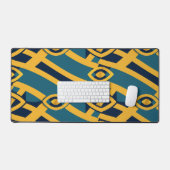 Abstract geometrisch bureaumatje bureaumat (Keyboard & Muis)