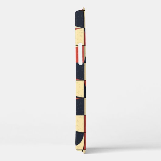 Abstract geometrisch: computationele kunst. Case-Mate iPhone case (Achterkant / Rechts)