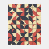 Abstract geometrisch: computationele kunst. fleece deken (Voorkant)