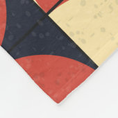 Abstract geometrisch: computationele kunst. fleece deken (Hoek)