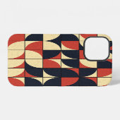 Abstract geometrisch: computationele kunst. iPhone hoesje (Achterkant horizontaal)
