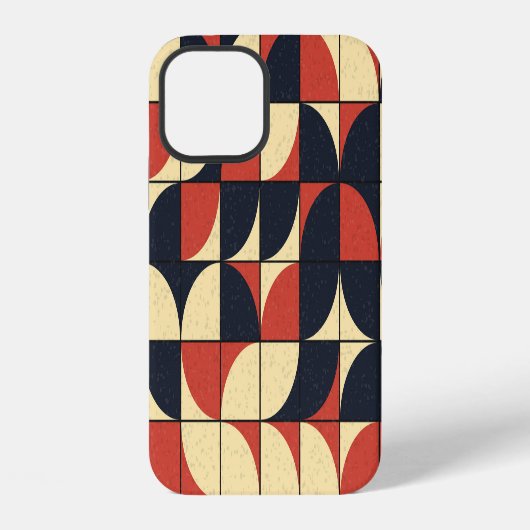 Abstract geometrisch: computationele kunst. iPhone hoesje (Achterkant)