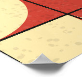Abstract geometrisch: computationele kunst. poster (Hoek)