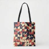 Abstract geometrisch: computationele kunst. tote bag (Voorkant)