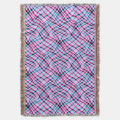 Abstract, geometrisch deken (Voorkant Verticaal)