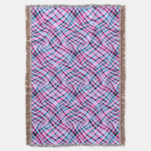 Abstract, geometrisch deken (Voorkant Verticaal)