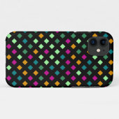 Abstract geometrisch diamant | Retro Modern Square Case-Mate iPhone Case (Achterkant (horizontaal))