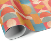 Abstract geometrisch:  document textuur cadeaupapier (Rol Hoek)