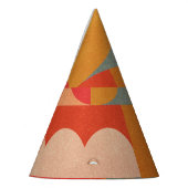 Abstract geometrisch: document textuur feesthoedjes (Links)