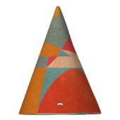 Abstract geometrisch: document textuur feesthoedjes (Rechts)