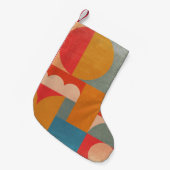 Abstract geometrisch: document textuur kleine kerstsok (Voorkant (Hangend))
