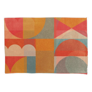 Abstract geometrisch: document textuur kussensloop