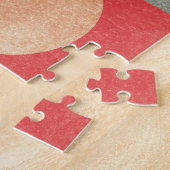 Abstract geometrisch: document textuur legpuzzel (Zijkant)