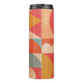 Abstract geometrisch:  document textuur thermosbeker (Achterkant)