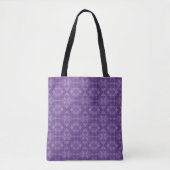 Abstract geometrisch driehoekpatroon tote bag (Voorkant)