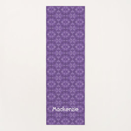 Abstract geometrisch driehoekpatroon yogamat