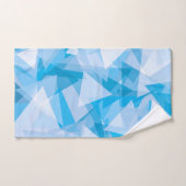 Abstract geometrisch driehoekspatroon | Handdoek s (Handdoek)
