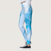 Abstract geometrisch driehoekspatroon | Leggings (Links)