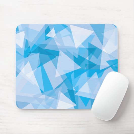 Abstract geometrisch driehoekspatroon | Muismat (Met muis)